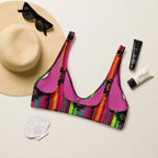Baha Ranch Yeehaw Aztec Serape Bikini Top Baha Ranch Western Wear