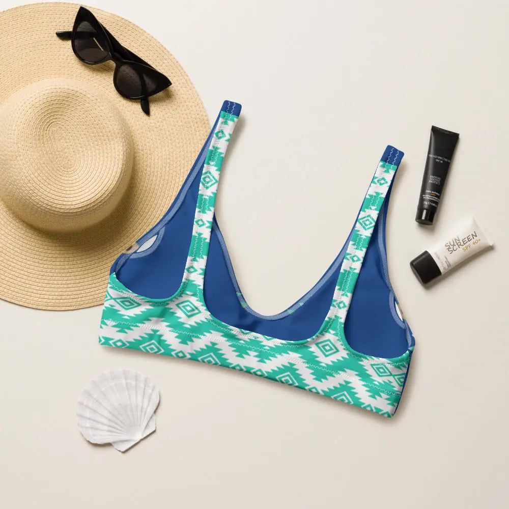 Baha Ranch Yeehaw Aztec Bronc Bikini Top Baha Ranch Western Wear
