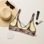 Baha Ranch Yeehaw Vintage Cowboy Bronc Bikini Top Baha Ranch Western Wear