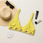 Baha Ranch Yeehaw Mustard Bronc Buster Bikini Top Baha Ranch Western Wear