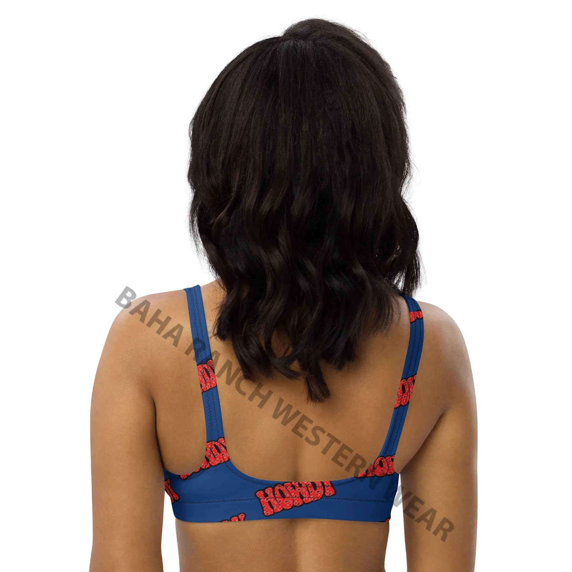 Baha Ranch Yeehaw Howdy Bikini Top Baha Ranch Western Wear