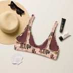 Baha Ranch Yeehaw Desert Bison Bikini Top Baha Ranch Western Wear