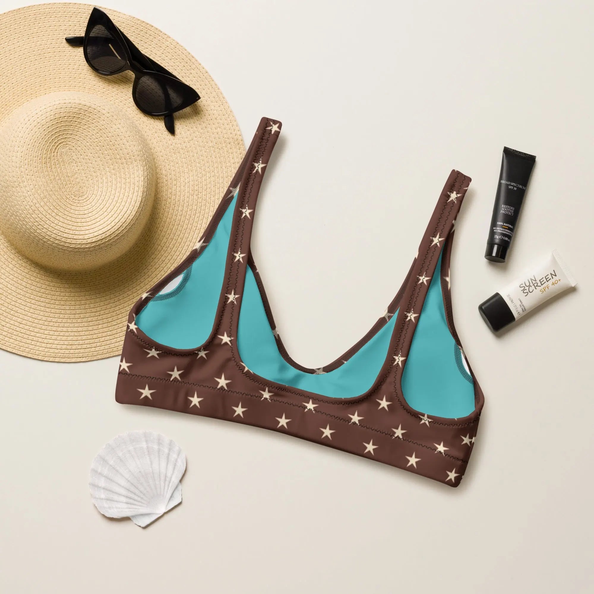 Baha Ranch Yeehaw Little Stars Bikini Top Baha Ranch Western Wear