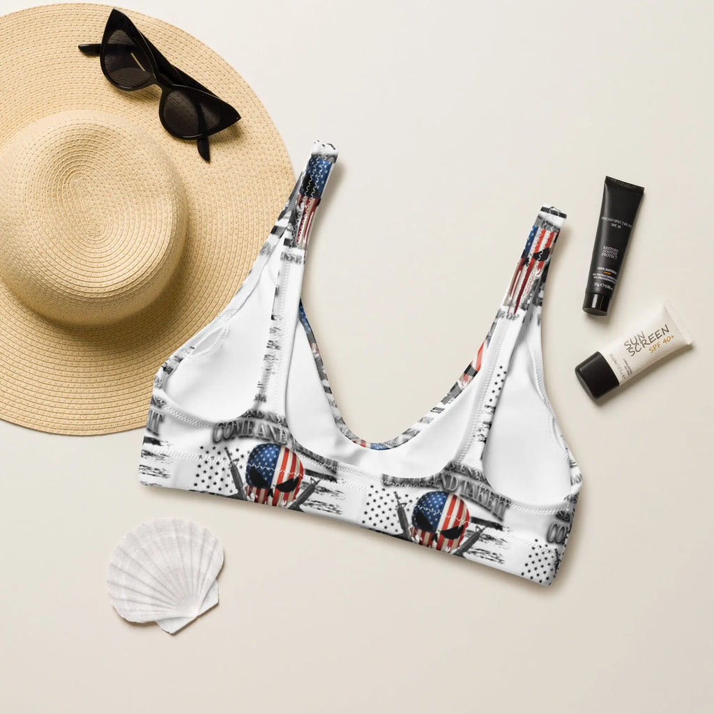 Baha Ranch Yeehaw Come & Take It Bikini Top Baha Ranch Western Wear