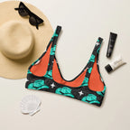 Baha Ranch Yeehaw Turquoise Hat Bikini Top Baha Ranch Western Wear