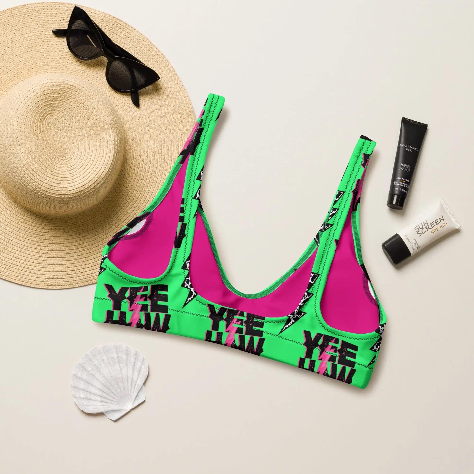 Baha Ranch Yeehaw Bikini Top Baha Ranch Western Wear
