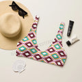 Baha Ranch Yeehaw Aztec Print Bikini Top Baha Ranch Western Wear