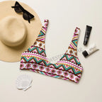 Baha Ranch Yeehaw Multi Aztec Bikini Top Baha Ranch Western Wear
