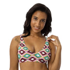 Baha Ranch Yeehaw Aztec Print Bikini Top Baha Ranch Western Wear