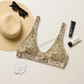Baha Ranch Yeehaw Vintage Western Bikini Top Baha Ranch Western Wear