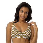 Baha Ranch Yeehaw Brown Aztec Bikini Top Baha Ranch Western Wear