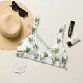 Yeehaw Cactus Bullhead Bikini Top Baha Ranch Western Wear