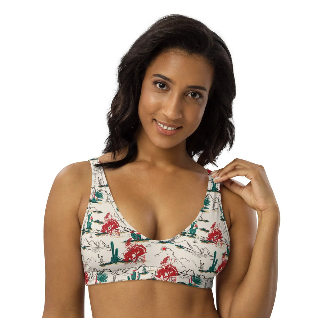 Baha Ranch Yeehaw Desert Rodeo Bikini Top Baha Ranch Western Wear