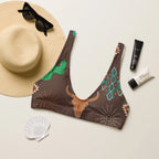 Baha Ranch Yeehaw Bullhead Cactus Bikini Top Baha Ranch Western Wear
