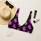 Baha Ranch Yeehaw Purple Neon Cactus Bikini Top Baha Ranch Western Wear
