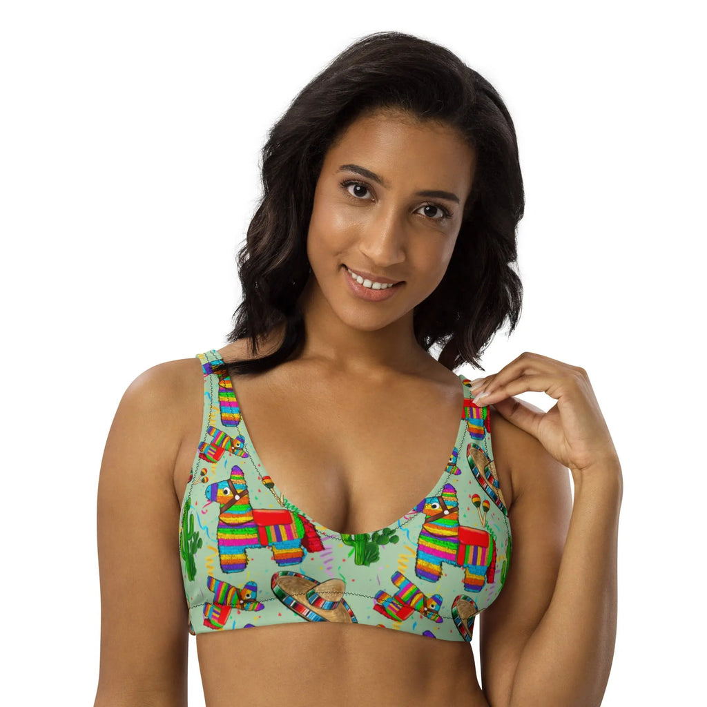 Baha Ranch Yeehaw Cinco De Mayo Bikini Top Baha Ranch Western Wear