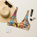 Baha Ranch Yeehaw Vintage Rodeo Poster Bikini Top Baha Ranch Western Wear