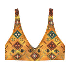 Baha Ranch Yeehaw Golden Aztec Bikini Top Baha Ranch Western Wear