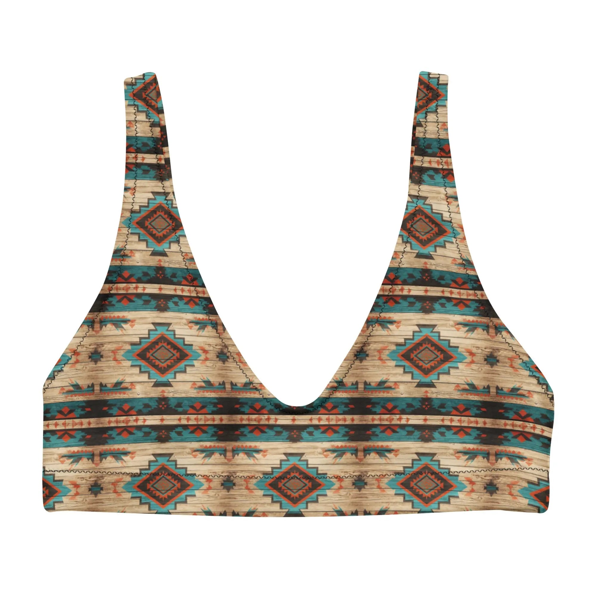 Baha Ranch Arizona Aztec Padded Bikini Top Baha Ranch Western Wear