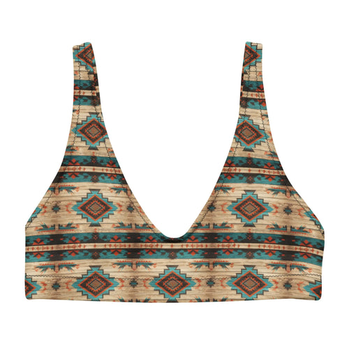 Baha Ranch Arizona Aztec Padded Bikini Top Baha Ranch Western Wear