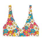 Baha Ranch Yeehaw Flower Child Retro Bikini Top Baha Ranch Western Wear
