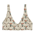 Baha Ranch Yeehaw Bullhead Skulls Bikini Top Baha Ranch Western Wear