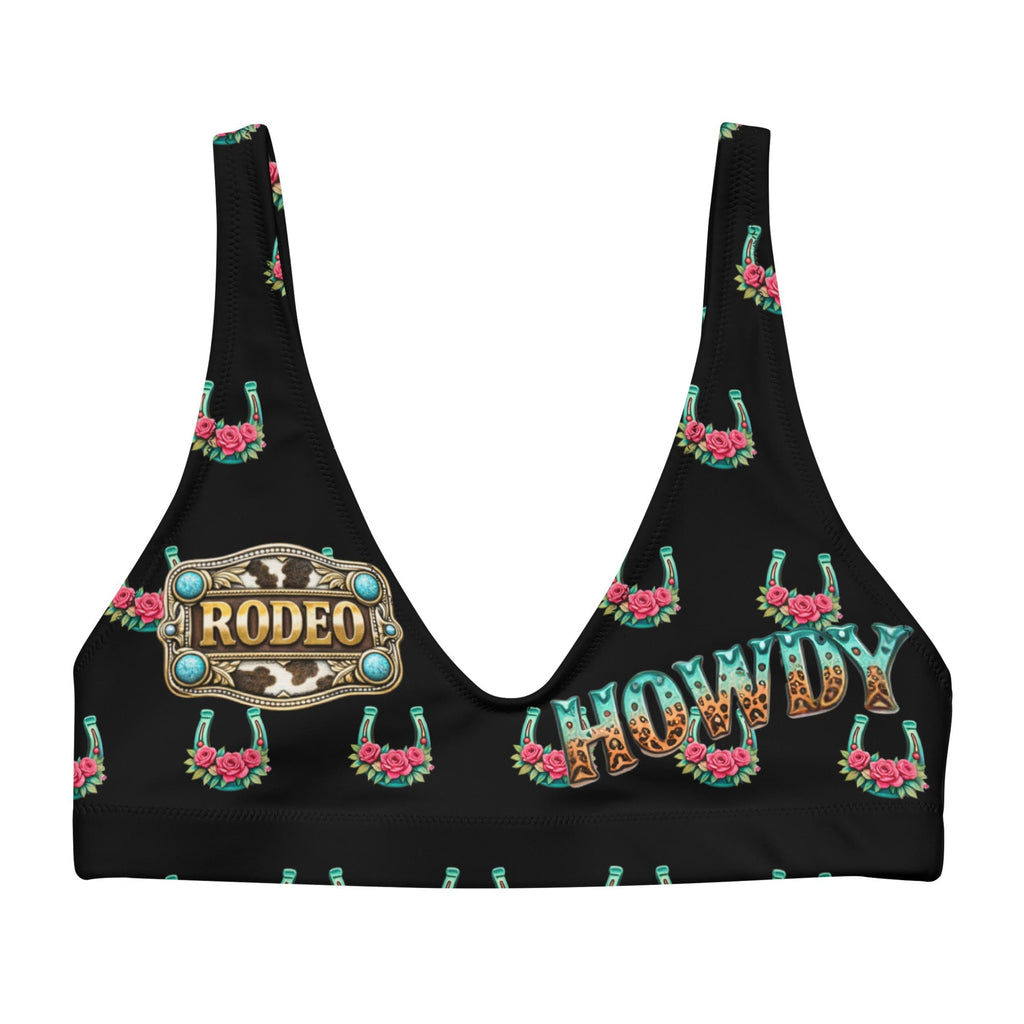 Baha Ranch Yeehaw Howdy Y'all Bikini Top Baha Ranch Western Wear