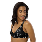 Baha Ranch Yeehaw White Bullhead Cactus Bikini Top Baha Ranch Western Wear