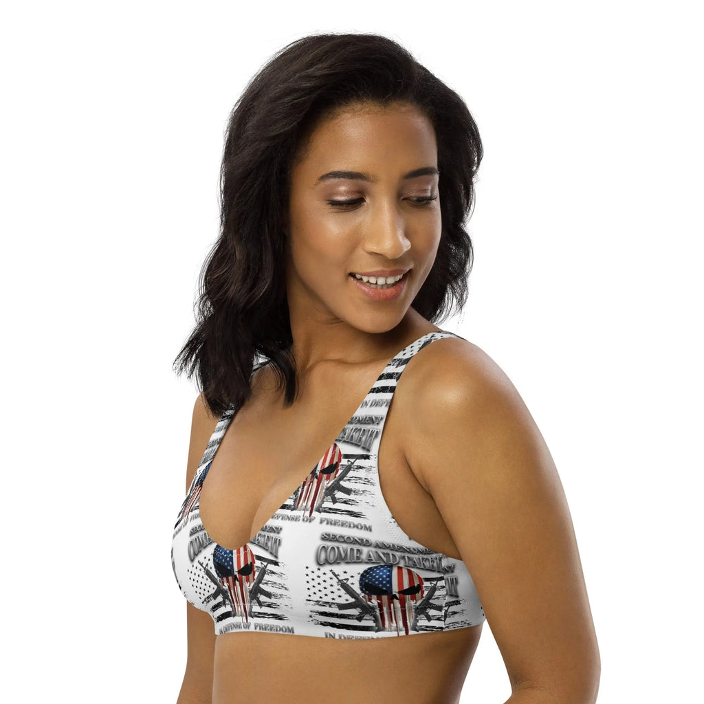 Baha Ranch Yeehaw Come & Take It Bikini Top Baha Ranch Western Wear