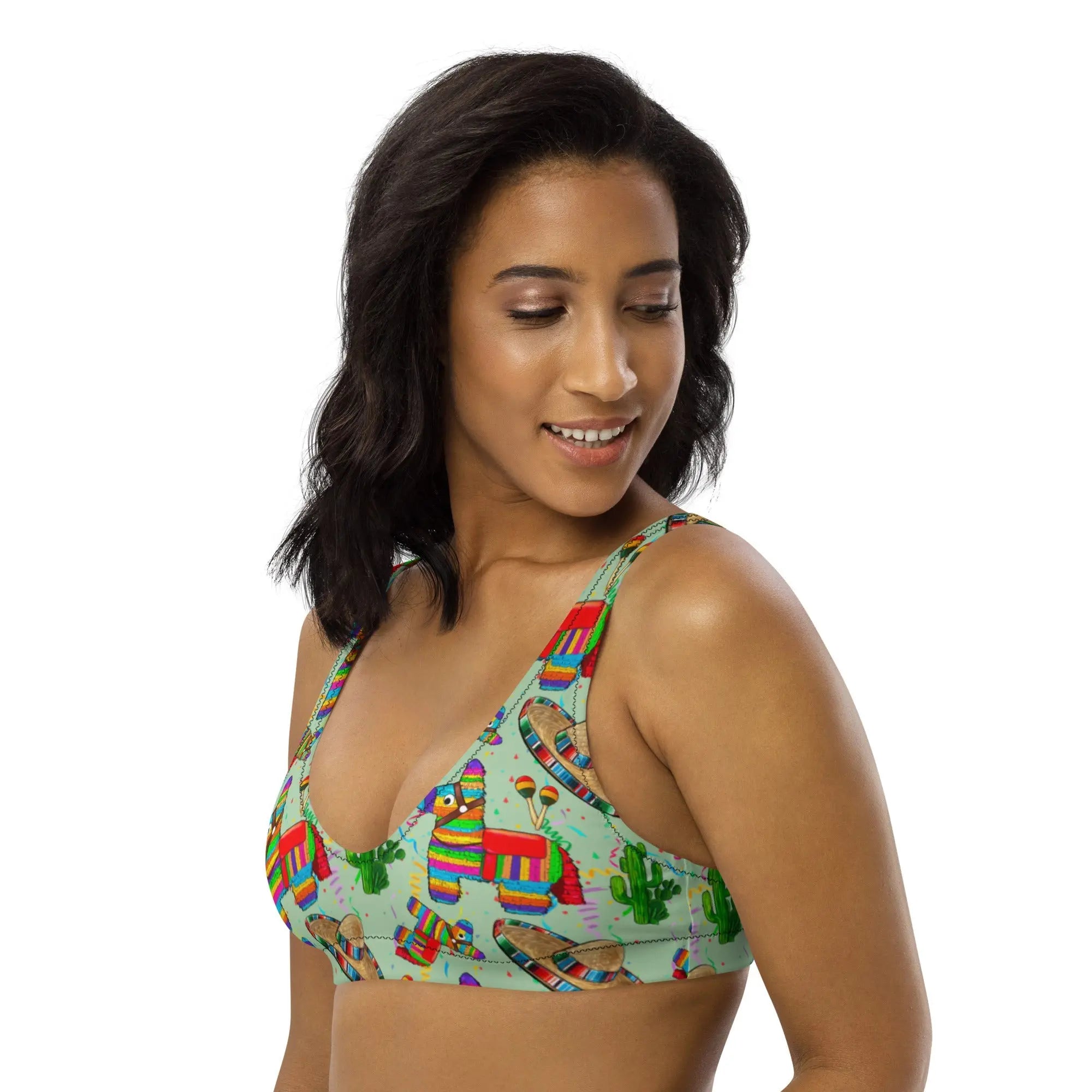 Baha Ranch Yeehaw Cinco De Mayo Bikini Top Baha Ranch Western Wear