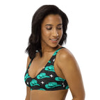 Baha Ranch Yeehaw Turquoise Hat Bikini Top Baha Ranch Western Wear