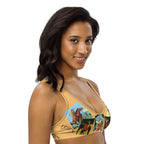 Baha Ranch Yeehaw Let's Be Cowboys Bikini Top Baha Ranch Western Wear