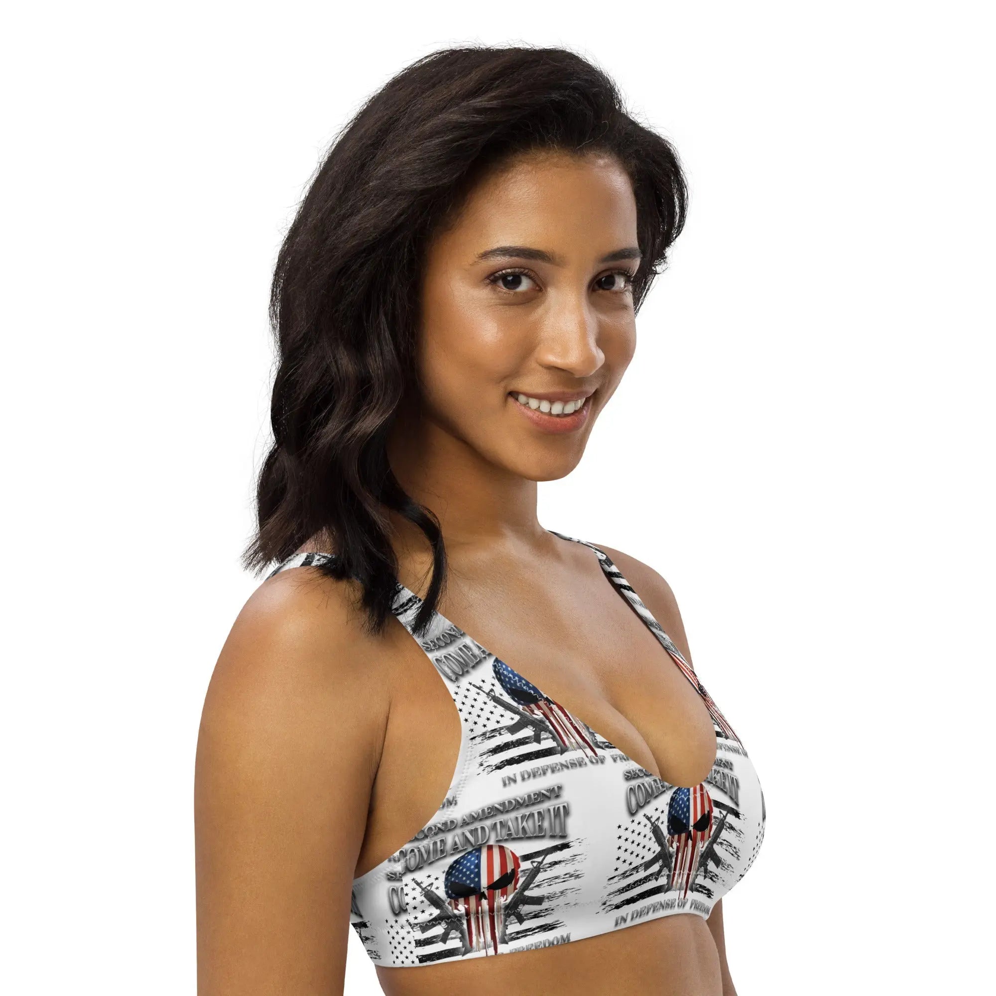 Baha Ranch Yeehaw Come & Take It Bikini Top Baha Ranch Western Wear
