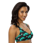 Baha Ranch Yeehaw Turquoise Hat Bikini Top Baha Ranch Western Wear