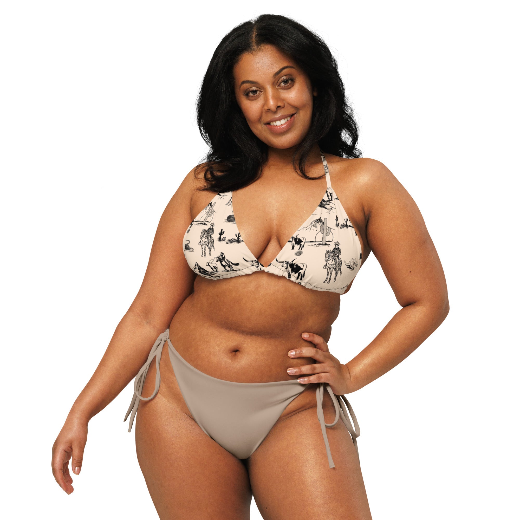 YEEHAW Cowboy Ranch Bikini top Baha Ranch Western Wear
