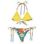 Baha Ranch Yeehaw Flower Child Retro String Bikini Baha Ranch Western Wear