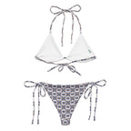 Baha Ranch Yeehaw Talavera Bow String Bikini Baha Ranch Western Wear
