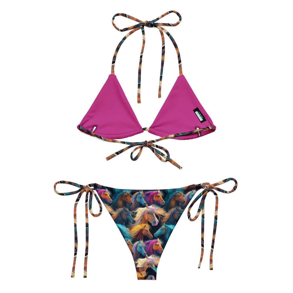 Baha Ranch Yeehaw Wild Horses String Bikini Baha Ranch Western Wear