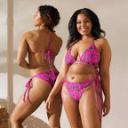 Baha Ranch Yeehaw Leopard Lightning String Bikini Baha Ranch Western Wear