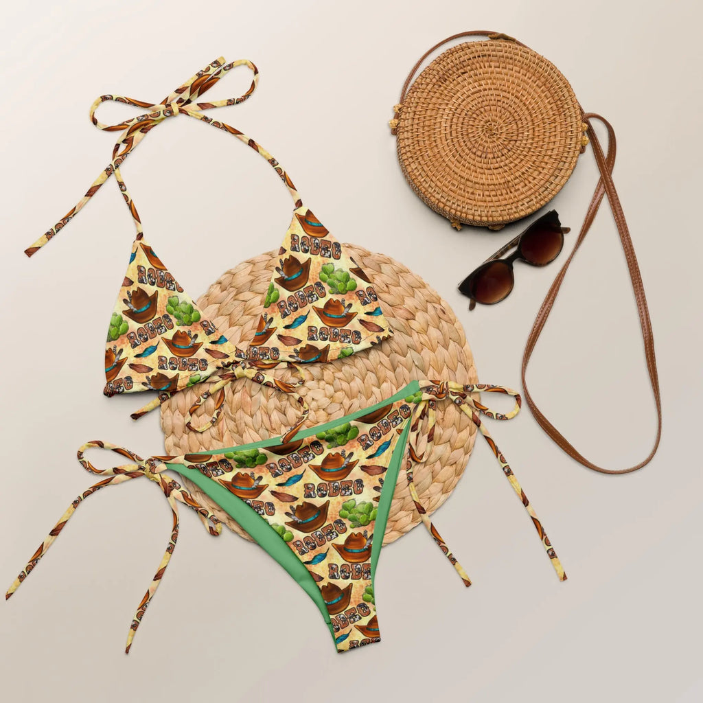 Baha Ranch Yeehaw Rodeo Fever String Bikini Baha Ranch Western Wear