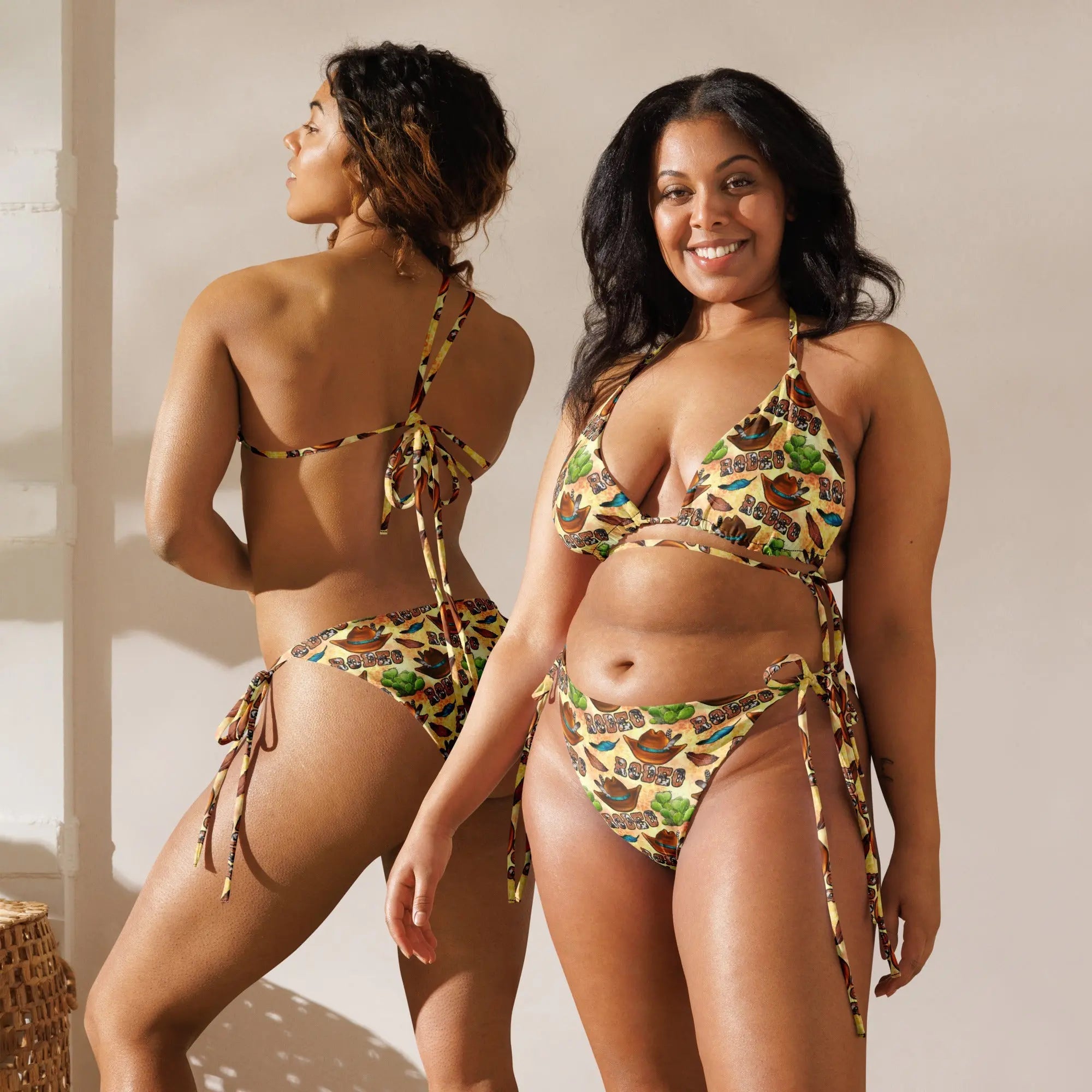 Baha Ranch Yeehaw Rodeo Fever String Bikini Baha Ranch Western Wear
