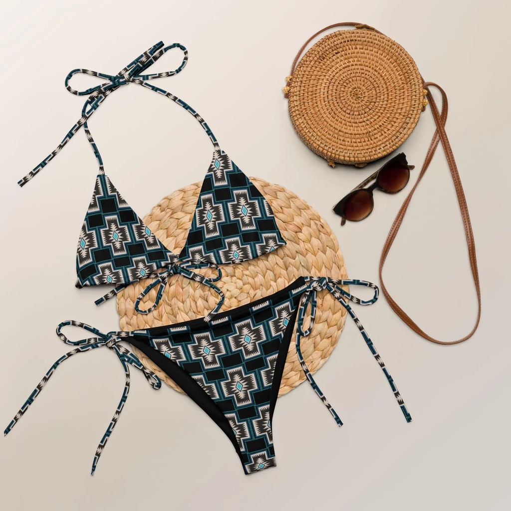 Baha Ranch Yeehaw Southwest Cross String Bikini Baha Ranch Western Wear