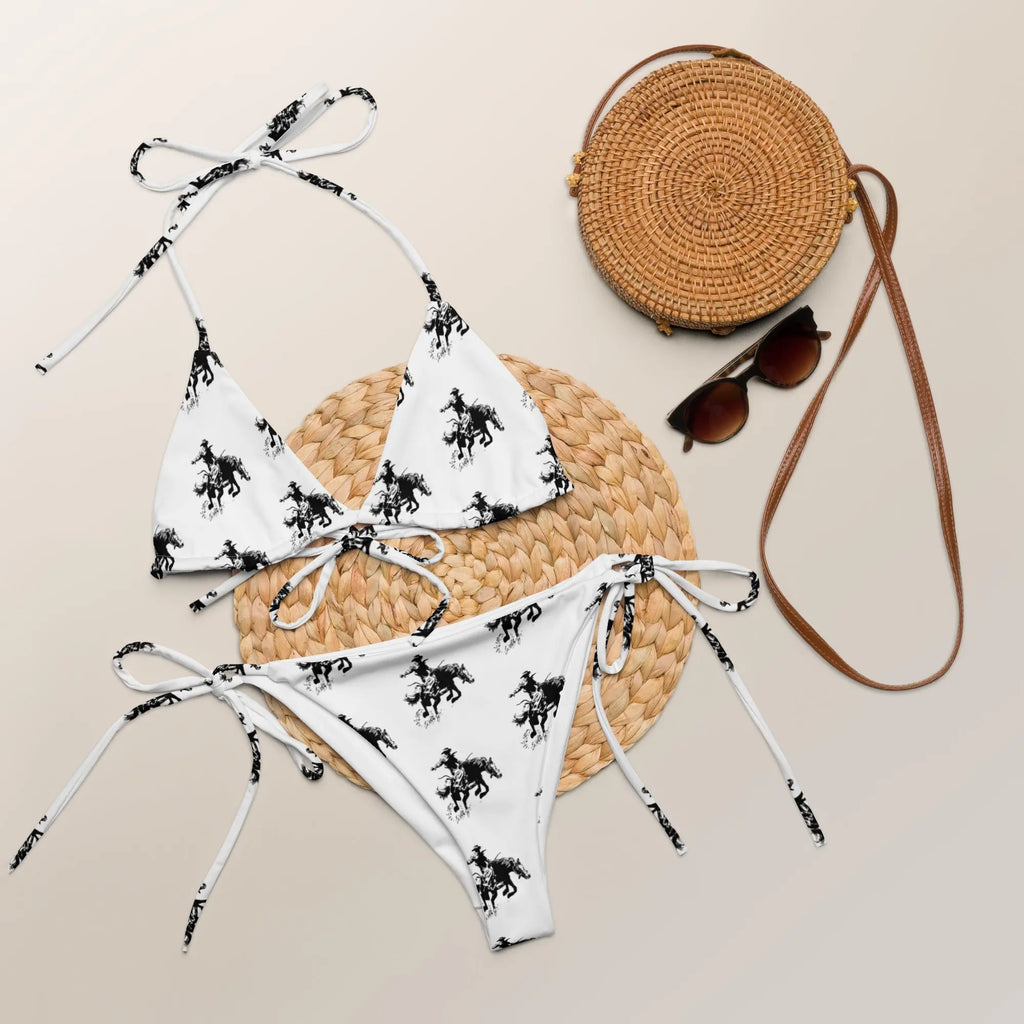 Baha Ranch Yeehaw Rodeo Bronc String Bikini Baha Ranch Western Wear