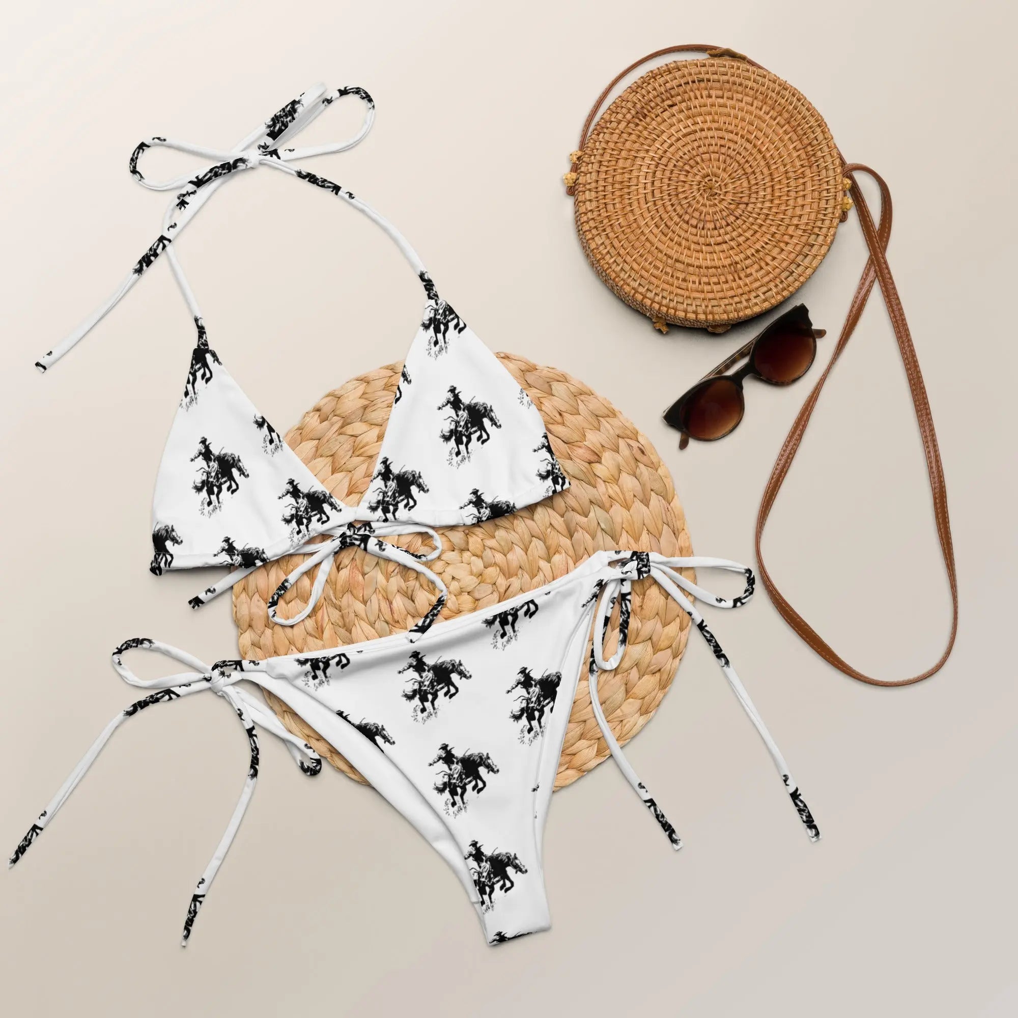 Baha Ranch Yeehaw Rodeo Bronc String Bikini Baha Ranch Western Wear