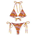 Baha Ranch Yeehaw Groovy Floral String Bikini Baha Ranch Western Wear