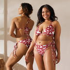 Baha Ranch Yeehaw Red Rodeo Cowboy String Bikini Baha Ranch Western Wear