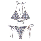 Baha Ranch Yeehaw Talavera Bow String Bikini Baha Ranch Western Wear