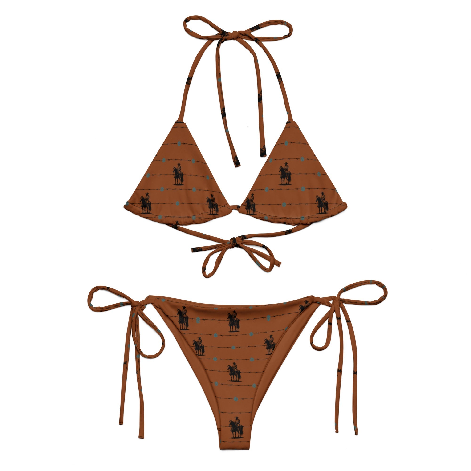 Baha Ranch Yeehaw Saddle Up String Bikini Baha Ranch Western Wear