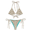 Baha Ranch Yeehaw Bullhead Skulls String Bikini Baha Ranch Western Wear