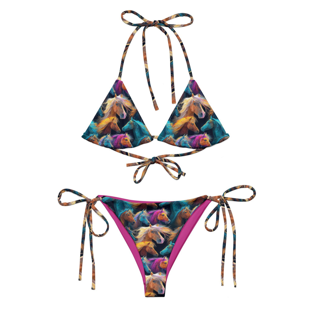 Baha Ranch Yeehaw Wild Horses String Bikini Baha Ranch Western Wear